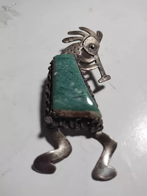 Vintage Navajo Native American sterling silver .Hand made  Jean Cole