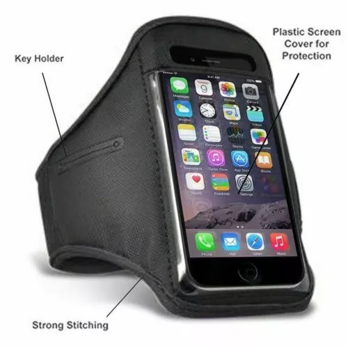 NeoFlex Armband Gym Running Band Sport for iPhone 12 11 Pro X XR XS Max 7 8 Plus 2