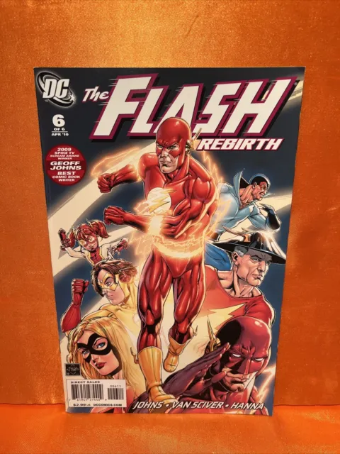 Flash Rebirth #6 DC Comics Geoff Johns  Modern Age
