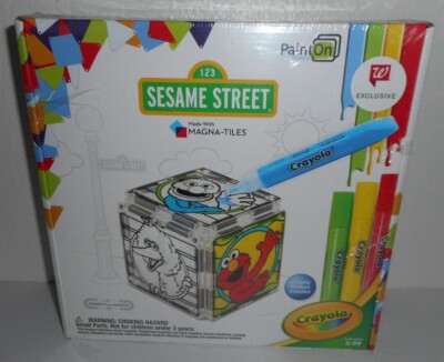sesame street magna tiles