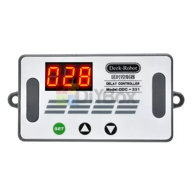 12V Trigger Cycle Time Timer Delay Controller LED Display Digital Switch Relay