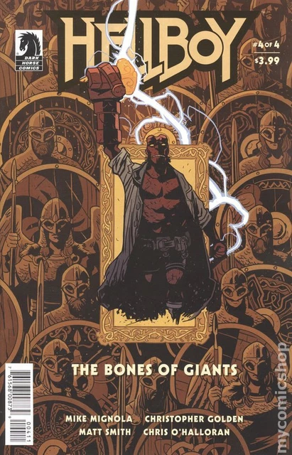 Hellboy The Bones of Giants #4 FN 2022 Stock Image