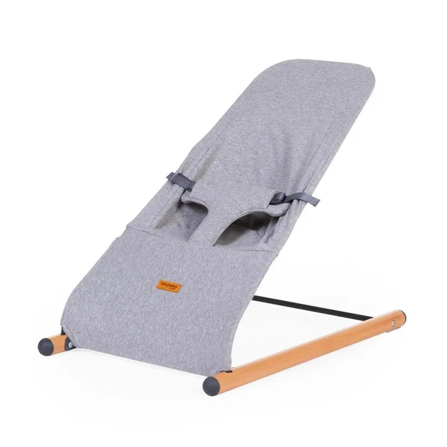 Childhome Evolux Bouncer –Natural & Jersey Grey