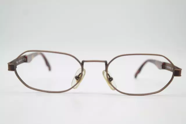 Vintage Brille BLUE BAY COOK BAY Bronze Braun Oval Brillengestell eyeglasses