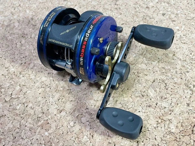 リール Abu Garcia Ambassadeur 4601C DDL IAR E RARE ABU 4601C Ddl Iar Imae Model Left-Hand Drive Engine