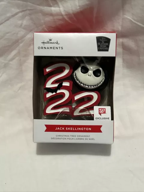 2022 hallmark  Jake Skellington Nightmare Before Christmas Brand New NICE