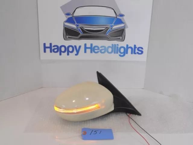 2009-2014 Hyundai Genesis Right Passenger RH Side Power Door Mirror OEM 022858