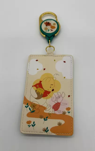 Loungefly Disney Winnie the Pooh Piglet Retractable Lanyard ID Holder