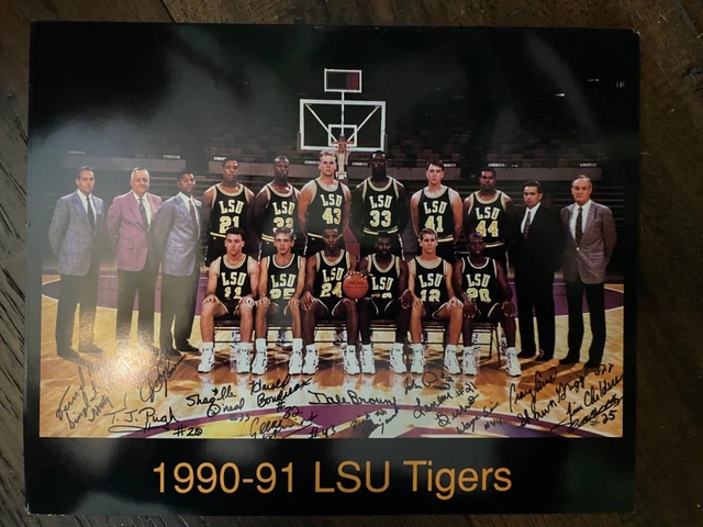 19901991 LSU BASKETBALL Team Photo EUR 5,82 PicClick FR