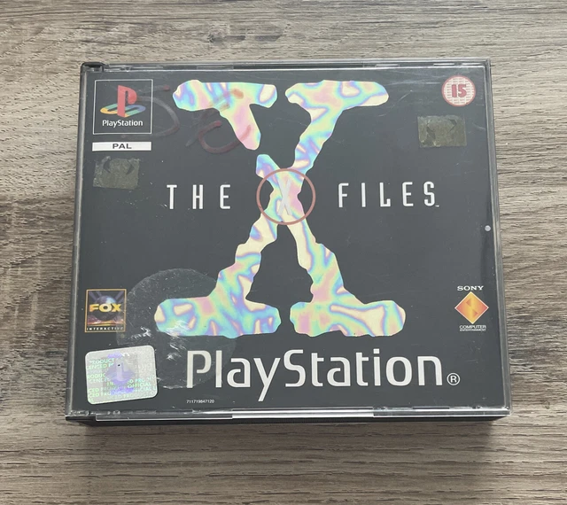 THE X-FILES Playstation 1 PS1 - FR Complet - Boitier Big box Très bon état
