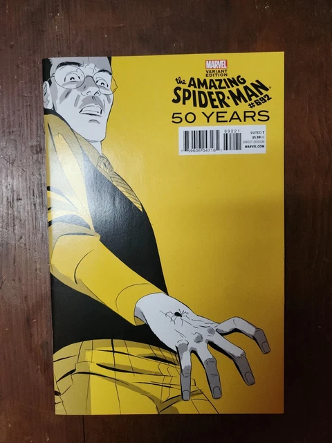 The Amazing Spiderman #692 2012 "Yellow" Variant Edition Marvel Comics