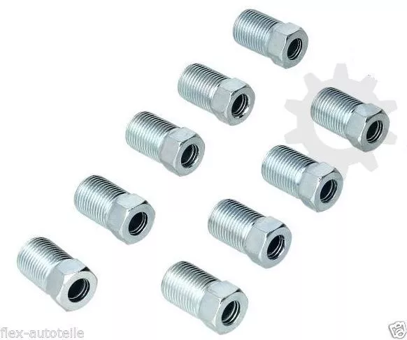 9 Conduite de Frein Écrou Mâle Raccord F 6mm M12x1 pour Nissan Honda