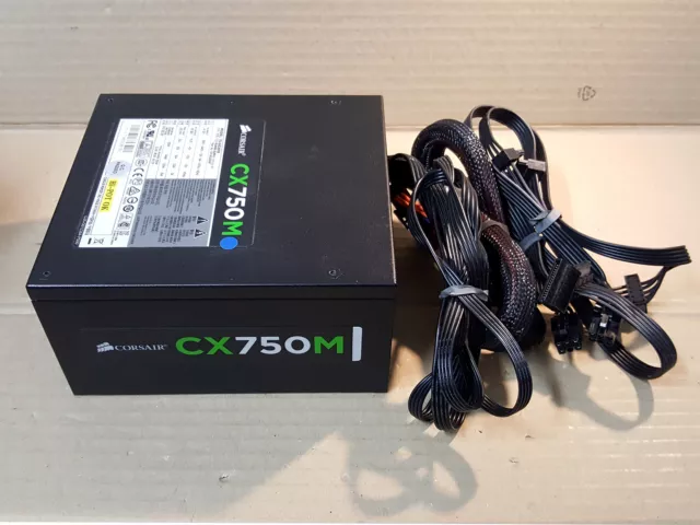Alimentation Modulaire Pc Atx 12V Corsair Power Supply Cx750M 750W 75-002019