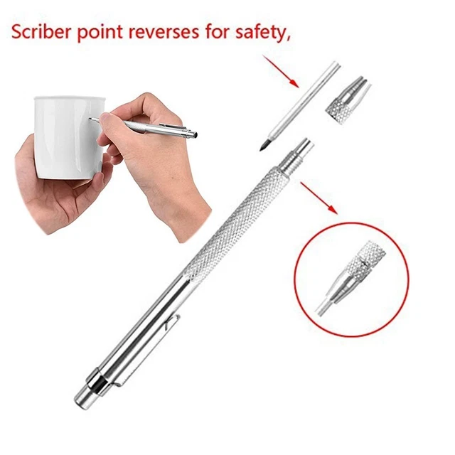 Tungsten Carbide Tip Etching Engraving Pen Carbide Scriber Glass Wood Engraver