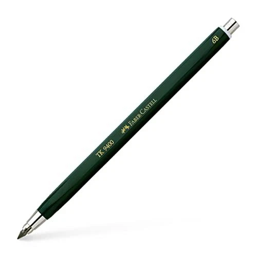 Faber-Castell 139406 Crayon graphite TK 9400 dureté 6B longueur 145 mm diamèt...
