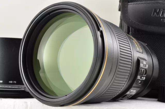Nikon AF-S NIKKOR 300mm F/4E VR PF ED Lens w/Hood,Case Mint From Japan #1918