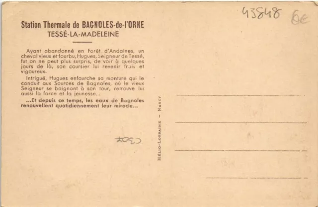 CPA Station Thermale de BAGNOLES-de-l'ORNE-Tessé-la-Madeleine (43848)