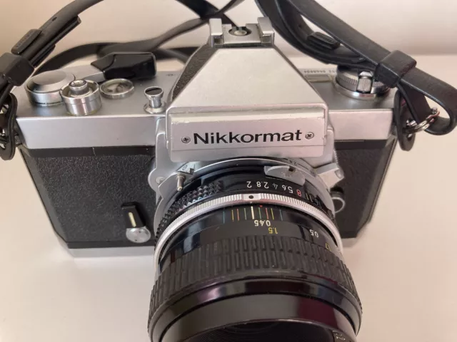 NIKON NIKKORMAT FT2 + Obiettivo NIKKOR 50mm 1:2