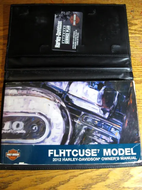 2012 Harley-Davidson FLHTCUSE7 Owner's Manual CVO Ultra Classic Electra Glide VG