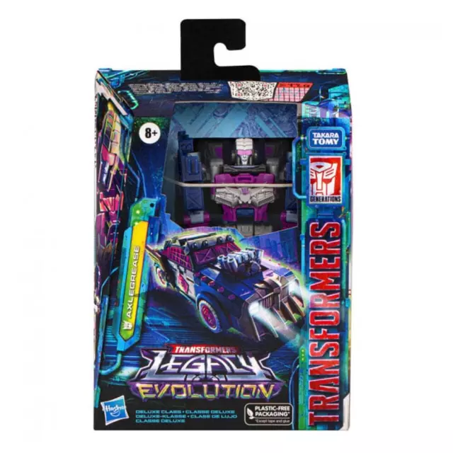 Transformers Legacy Evolution Deluxe Class Axlegrease Action Figure