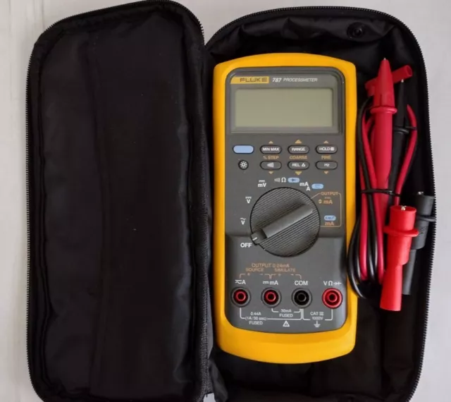 Fluke 787 Processmeter with accessories Excellent Condition