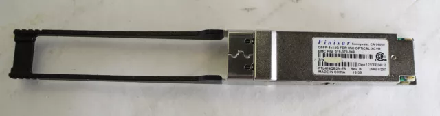 Finisar FTL414QB2N-E5 56G QSFP+ 40GBASE-SR4 EMC 019-078-048 Optical Tranciever