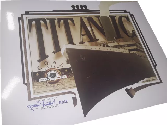 Actual TITANIC COAL, documented genuine piece