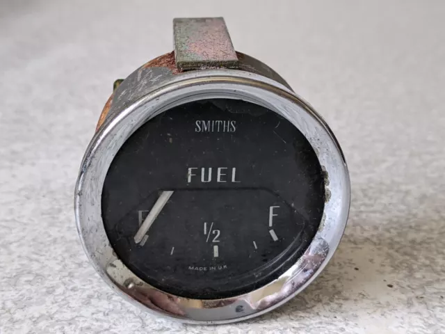 Vintage Classic Car Fuel Gauge - Smiths  55 X 55  Mm  -Spares Repair