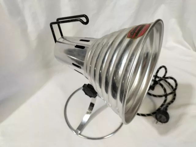 Vintage Medical Lamp Retro InfraRed Medical Lamp Aluminium Funky Vintage Lamp