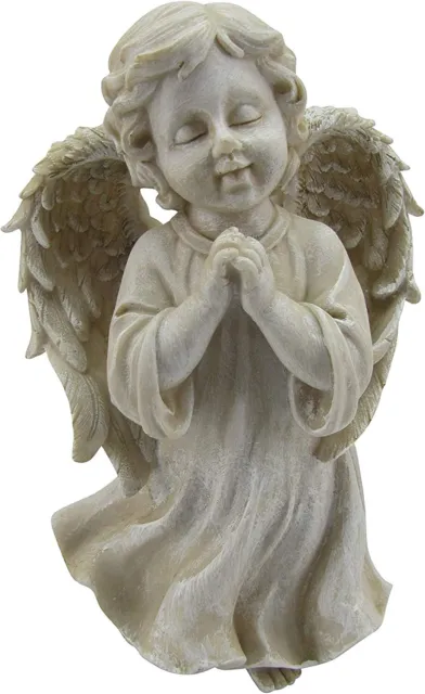 Comfy Hour Faith and Hope Collection Resin 10  Sincerely Cherub Praying Angel Fi