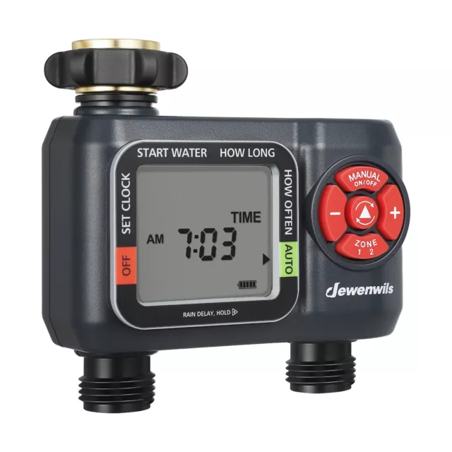 DEWENWILS Electronic 3 Zone Water Sprinkler Timer Hose Programmable Digital