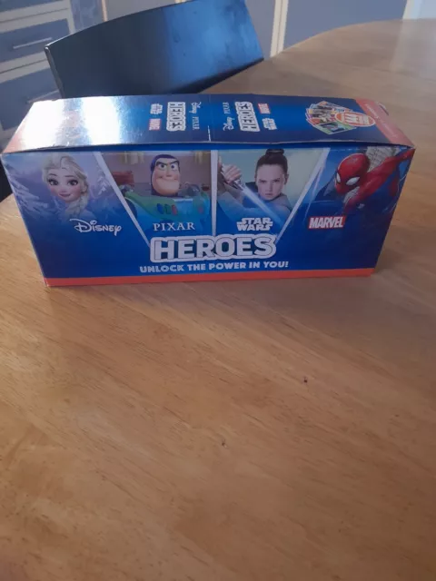 Sainsburys Heroes 2019 Full Box of 180 card packs Disney,Pixar,Star Wars,Marvel