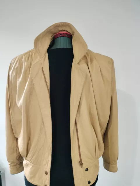 Vintage Lambskin Leather Jacket