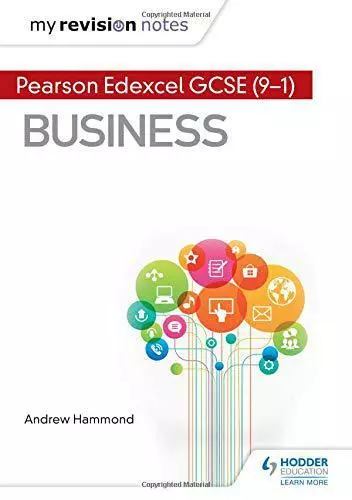 My Revision Hinweise: Pearson Edexcel Gcse (9-1) Business Von Hammond, Andrew,