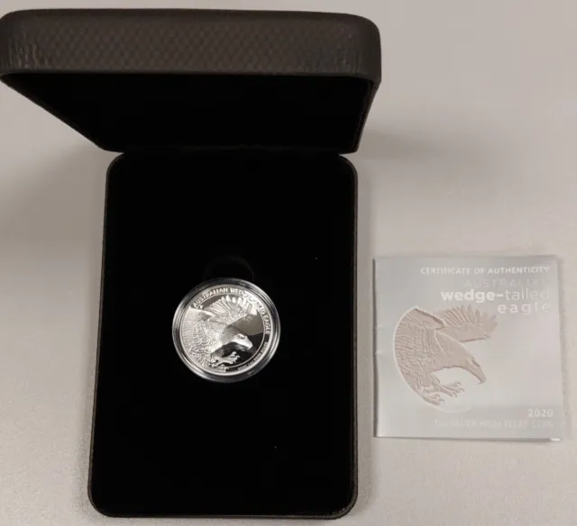 AUSTRALIAN Wedge-Tailed Eagle 1oz Silver Coin 2020