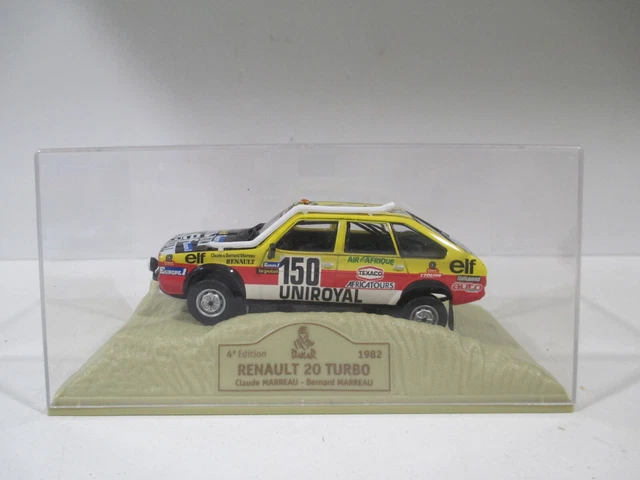 RENAULT 20 TURBO RALLYE PARIS DAKAR 1982 NOREV 1:43 1er de referenc