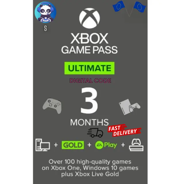 Xbox Game Pass Ultimate 3 Monate+ LIVE GOLD PC/Xbox Old/New Acc.[Global KEY ]🎮