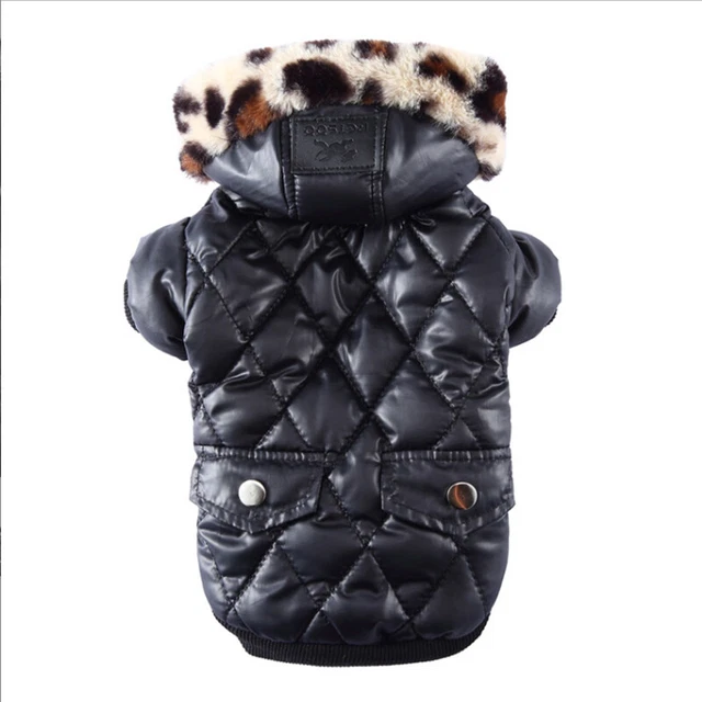 Winter Dog Clothes Warm Thicken Coat Jacket for Small Dog Puppy Pet Cat Hoodie