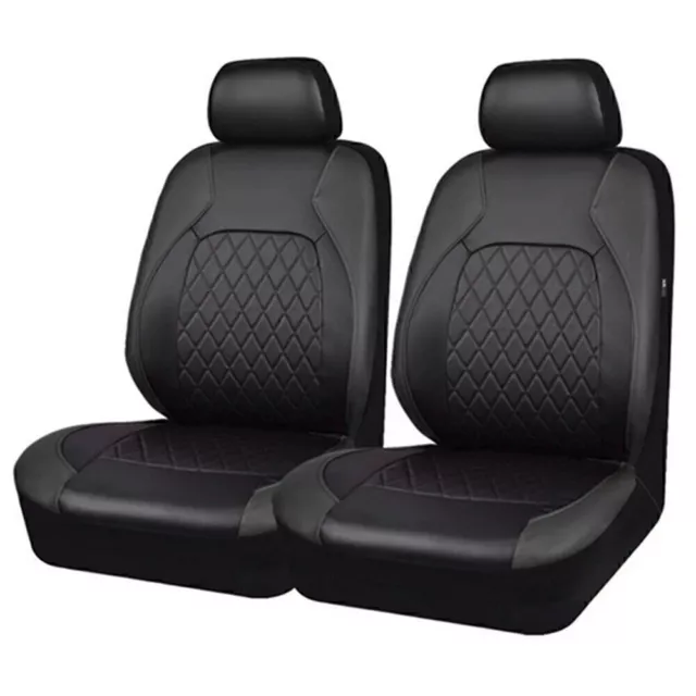 Für Mercedes Sprinter W906 Schwarz Leder Schonbezüge Sitzbezug 1 Sitz