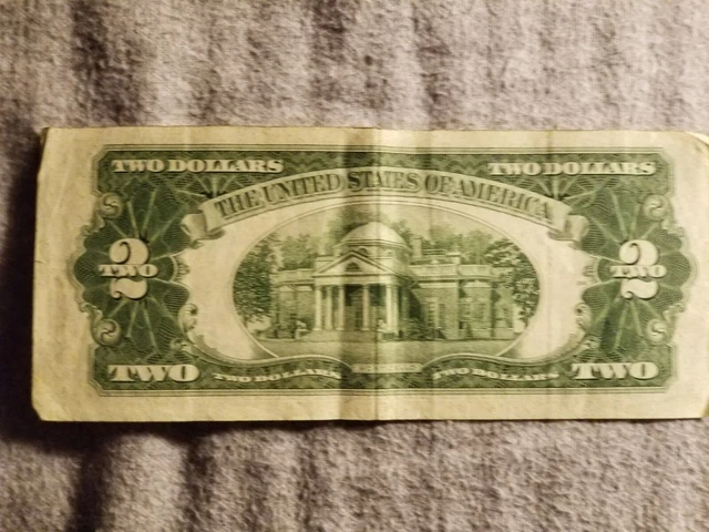 Currency Note 1928 2 Dollar Bills Paper Money Red Seal USA  C,D and G series