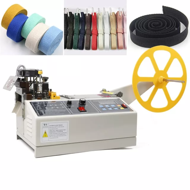 Full-automatic Computer Elastic Belt Cold And Hot Ribbon Hot Cutting Machine