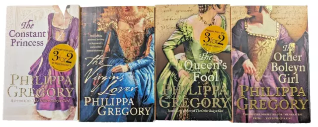 Philippa Gregory Plantagenet & Tudor Bundle - 4 Paperback Books