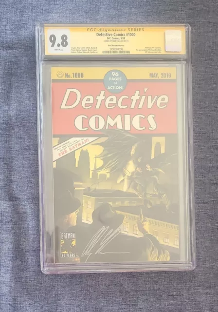 DC Detective Comics #1000 (2019) CGC 9.8 SS Alex Ross Variant Cover A