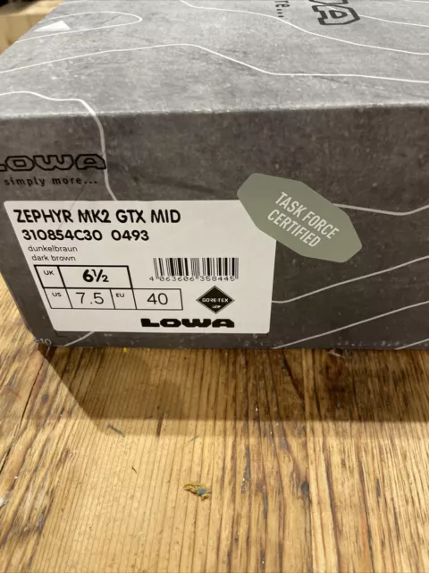 LOWA ZEPHYR MK.2 Gtx Mid Boots - Brown [73931] £80.00 - PicClick UK