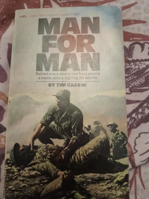 Man For Man By Tim Carew. 1st New English Library Paperback Edition 1971