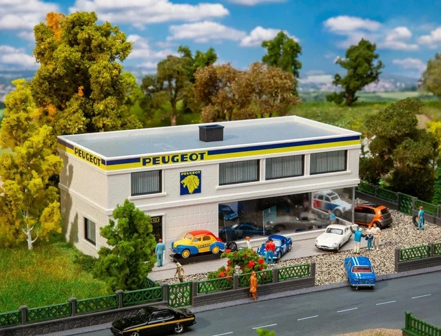 Gare Miniature SNCF Mkd 500 HO SNCF Gare De Fay Aux Loges - Modèle De Train Neuf En Boîte (Occasion