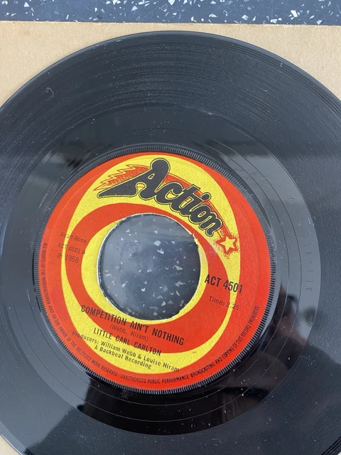 LITTLE CARL CARLTON - Competition Ain't Nothing, 7
