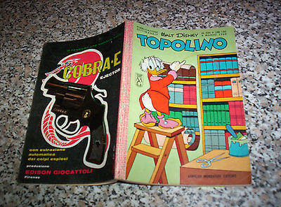 Topolino Libretto N.536 Mondadori Originale Disney Mb/Ott Con Bollino + Cedola