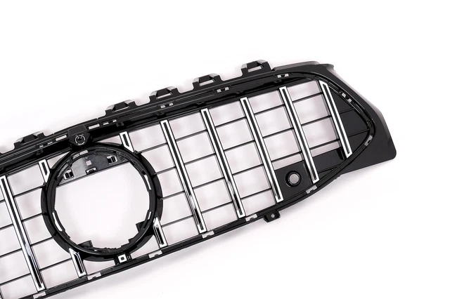Grille for Mercedes CLA X118 C118 2019+ Chrome Stripes GT-R Panamericana Design 2