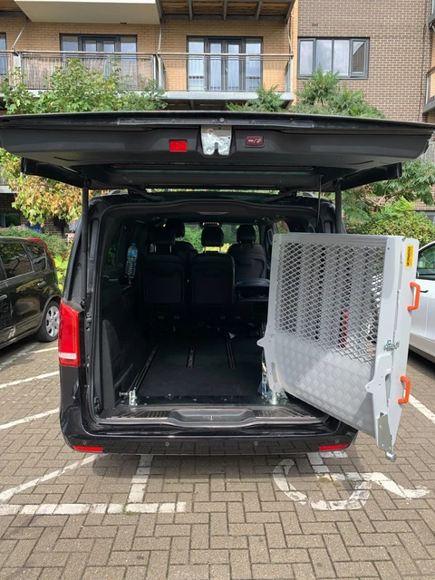 PIVOT VAN LOADING Ramp (2.25mx80cm Wide)Van Loading Ramp,300kg Loading ...